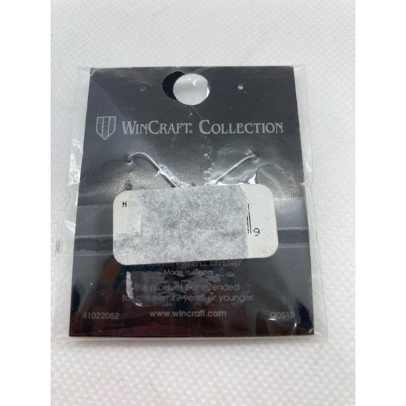 WinCraft Collection Milwaukee Bucks NBA Basketball Deer Logo Dangle Earrings NWT - Picture 3 of 3